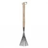 Kent & Stowe Stainless Steel Border Hand Shrub Rake 2 Kent & Stowe Stainless Steel Border Hand Shrub Rake -Elho Shop 1031066