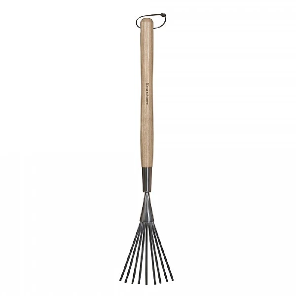 Kent & Stowe Stainless Steel Border Hand Shrub Rake 3 Kent & Stowe Stainless Steel Border Hand Shrub Rake