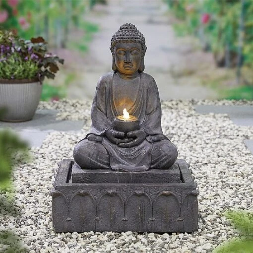 Easy Fountain Serenity Water Feature -Elho Shop 1107713