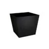 Stewart Garden 48cm Basalt Low Square Planter - Black -Elho Shop 1115427