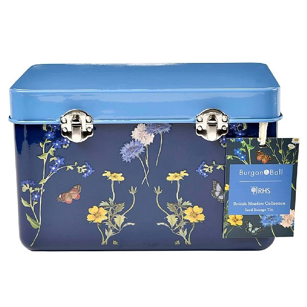Burgon & Ball British Meadow Seed Storage Tin 4 Burgon & Ball British Meadow Seed Storage Tin - Image 2