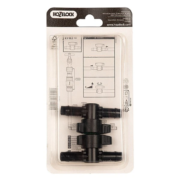 Hozelock Flow Control Valve 13mm (2 Pack) 4 Hozelock Flow Control Valve 13mm (2 Pack) - Image 2