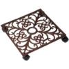 Fallen Fruits Classic Square Cast Iron Plant Trolley -Elho Shop 342084