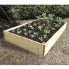 Deluxe Extra Deep Wooden Raised Vegetable Bed 1.8x.0.9mtr -Elho Shop 453687