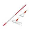 Wolf Garten P512 Dutch Hoe, Soil Rake & Handle Set -Elho Shop 839550