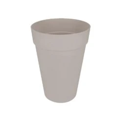 Elho Loft Urban Round High Planter 42cm Warm Grey -Elho Shop 933195 3