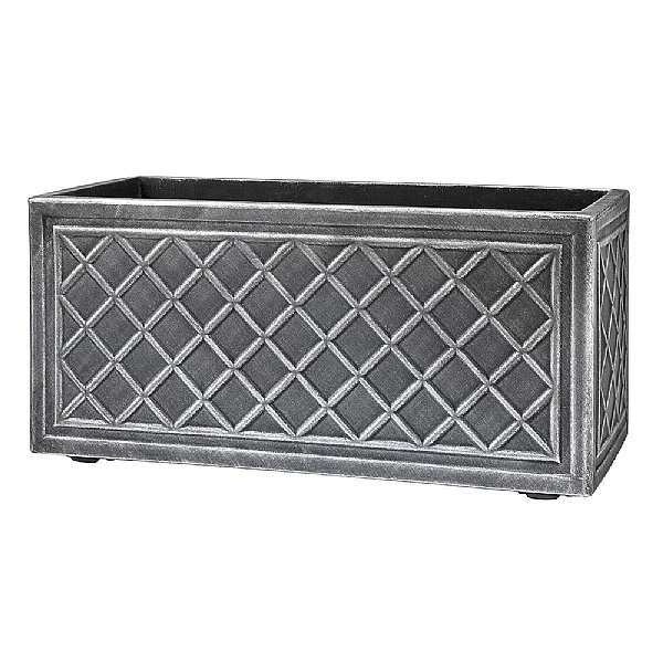 Stewart Garden 70cm Lead Effect Trough - Pewter 4 Stewart Garden 70cm Lead Effect Trough - Pewter - Image 2