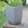 Cotswold Tall Square Planter 33cm 2 Cotswold Tall Square Planter 33cm -Elho Shop COTSQTALL33