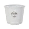 Woodlodge Edwardian White Crackle Glaze Planter -Elho Shop EDWHTCRAC
