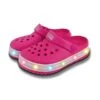 Town & Country Kids Eva Light Up Cloggies Pink -Elho Shop EVLIUPPNK