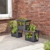 Elho Green Basics Stack & Grow Large Planter (Various Colours) -Elho Shop GBSGLRG
