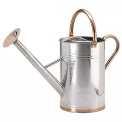 Smart Garden 9L Galvanised Steel Watering Can - Various Colours -Elho Shop LRGWTRCAN 4